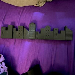 🏙 🌃 🌆 Umbra Cityscape Skyline Photo Holder BNWOT